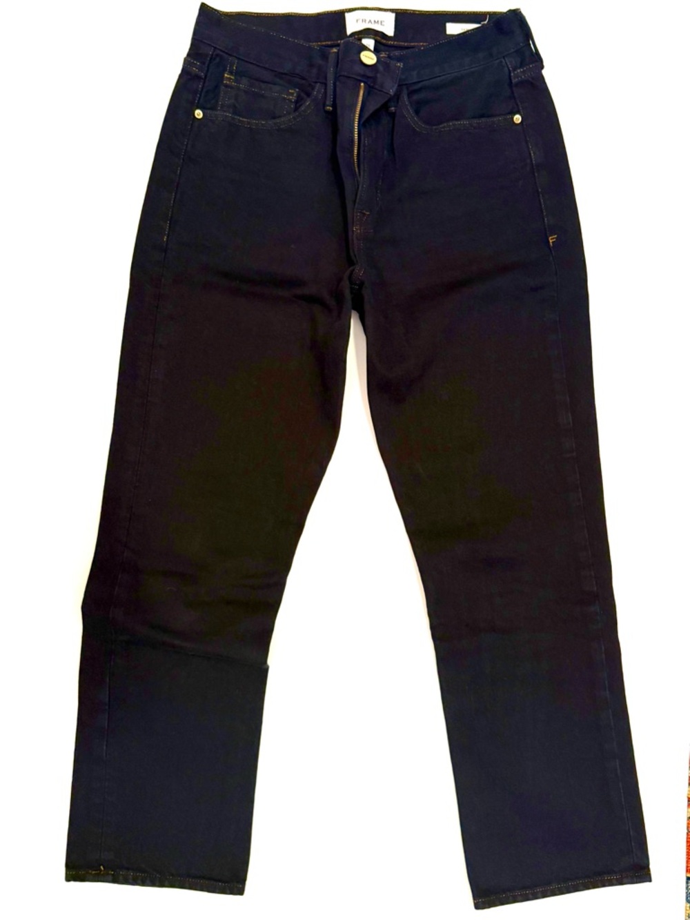 Frame Denim Women’s Midnight Blue Le Piper Jeans in Size 26